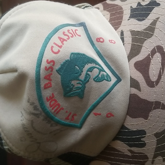 St. Jude Bass Classic Hat Signed by Jimmy  Houston - Picture 2 of 4